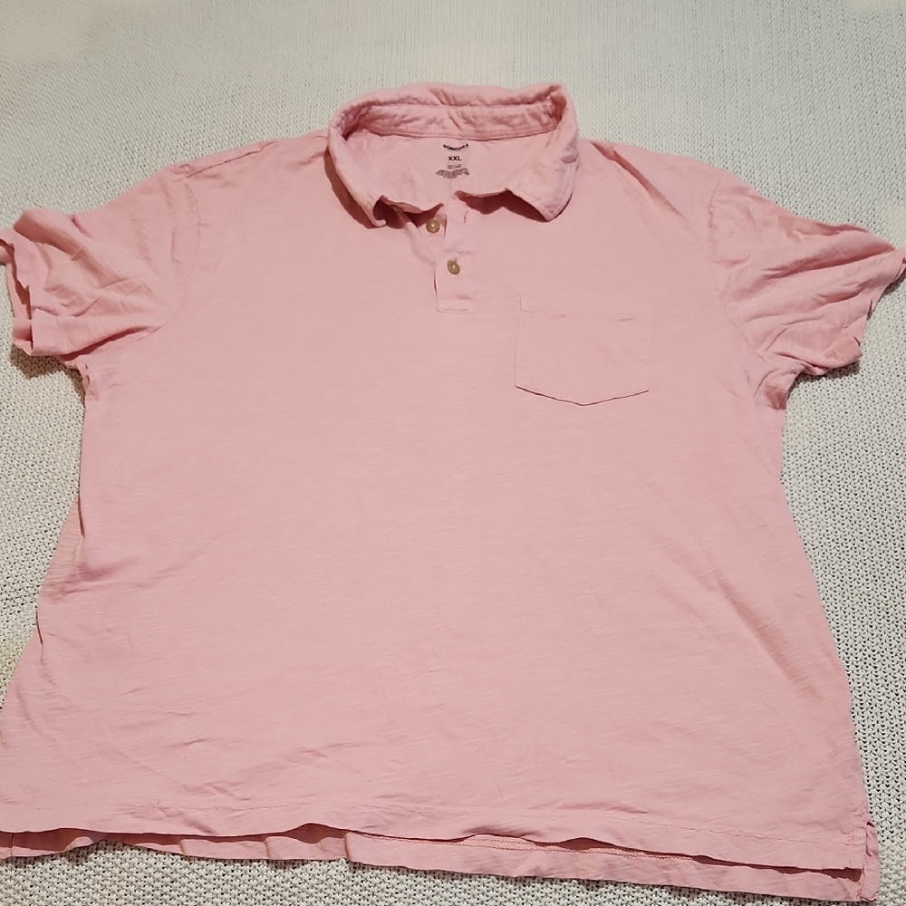 Men's Pink Polo Shirt